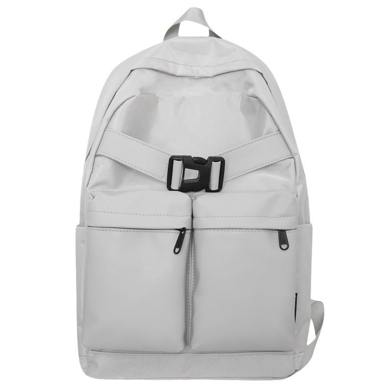 School bag, Hong Kong style backpack, men's new large capacity travel bag, high school and college student fashion backpack, school bag, laptop bag