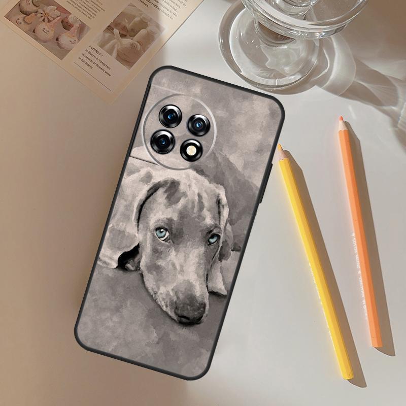 

Weimaraner Dog Funda For OnePlus 12 12R 13 R 11 9 10 Pro 8T 9RT 10T OnePlus Nord 4 CE 2 3 Lite N20 N30 Case OnePlus 9