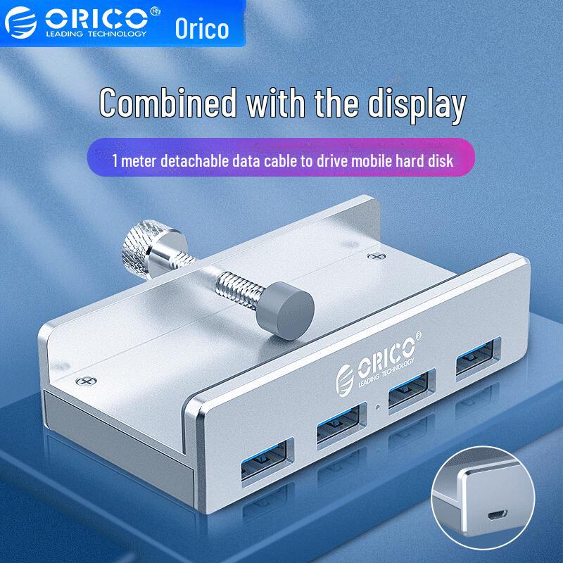 

ORICO MH4PU-P Snap-on USB 3.0 Hub with Android Port & Aux Power