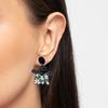 Fashion Dangle Earrings Spirit Pumpkin Skull Flower Drop Earrings Statement Jewelry Halloween Cartoon Acrylic Earrings