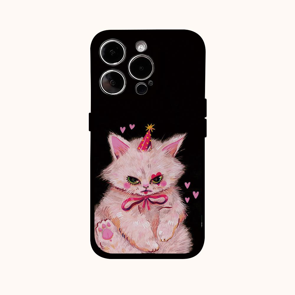 CLOWN KITTY Phone Case for IPhone 16 15 14 13 12 11 X XS XR XSMAX 7 8 Pro Max Plus Double-layer Back Cover