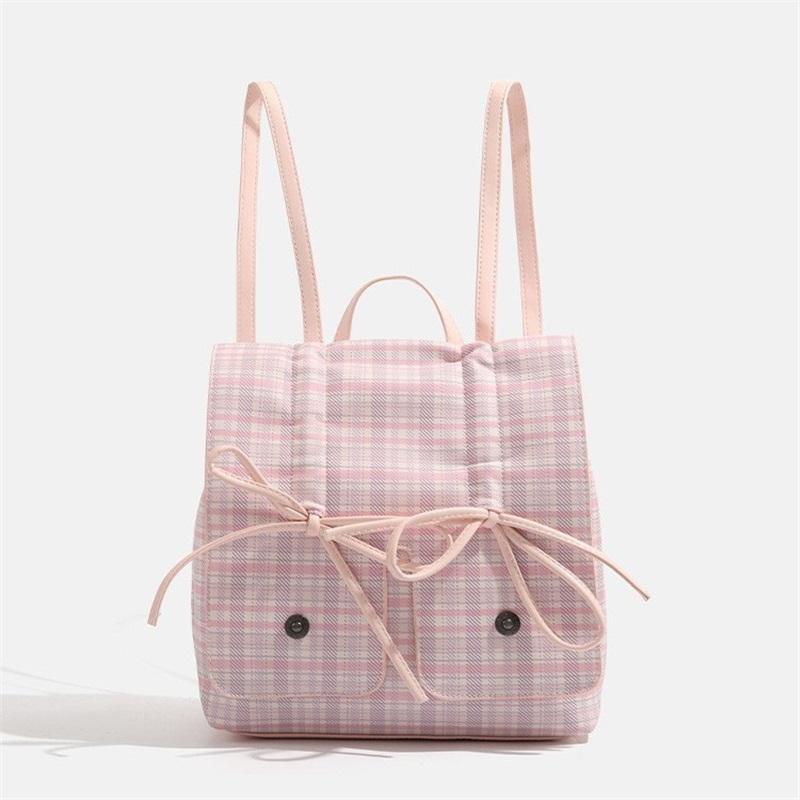 New high-end girls sweet large capacity backpack bow travel backpack