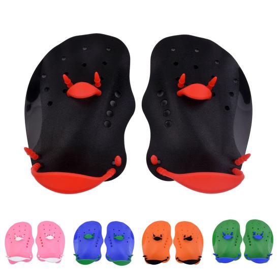 Pinne Da Nuoto In Silicone Per Bambini – Corte, Morbide, Con Drenaggio, Per Principianti E Immersioni