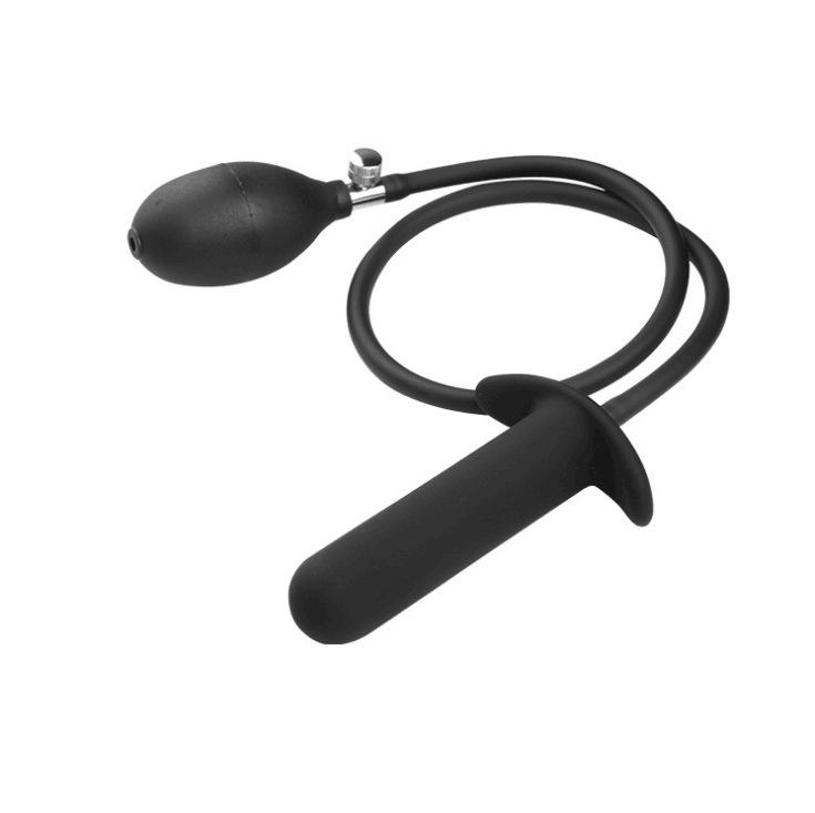 Inflatable Anal Plug - XL Thick Prostate Massager for Men & Women