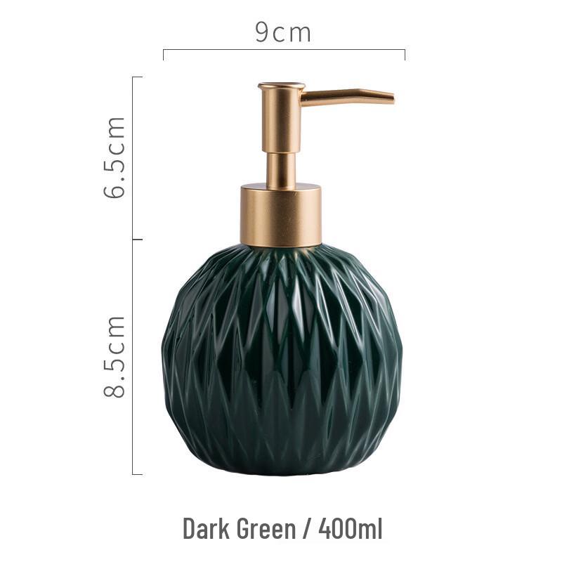 OIMG Nordic Ceramic Soap Dispenser Bottle