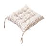 Breathable Seat Pad for All Seasons Square Chair Cushion with Ties, Ultra Soft Pad, Animal Flower Decorative Kitchen Pattern, 15.75" X Dining