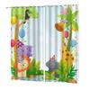 Curtain Forest Zoo Cartoon Children 3D Digital Printing High Density Blackout