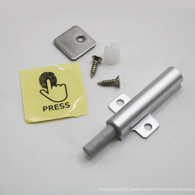 Aluminum Alloy Magnetic Touch Self-Rebounder for Handle-Free Cabinet Doors