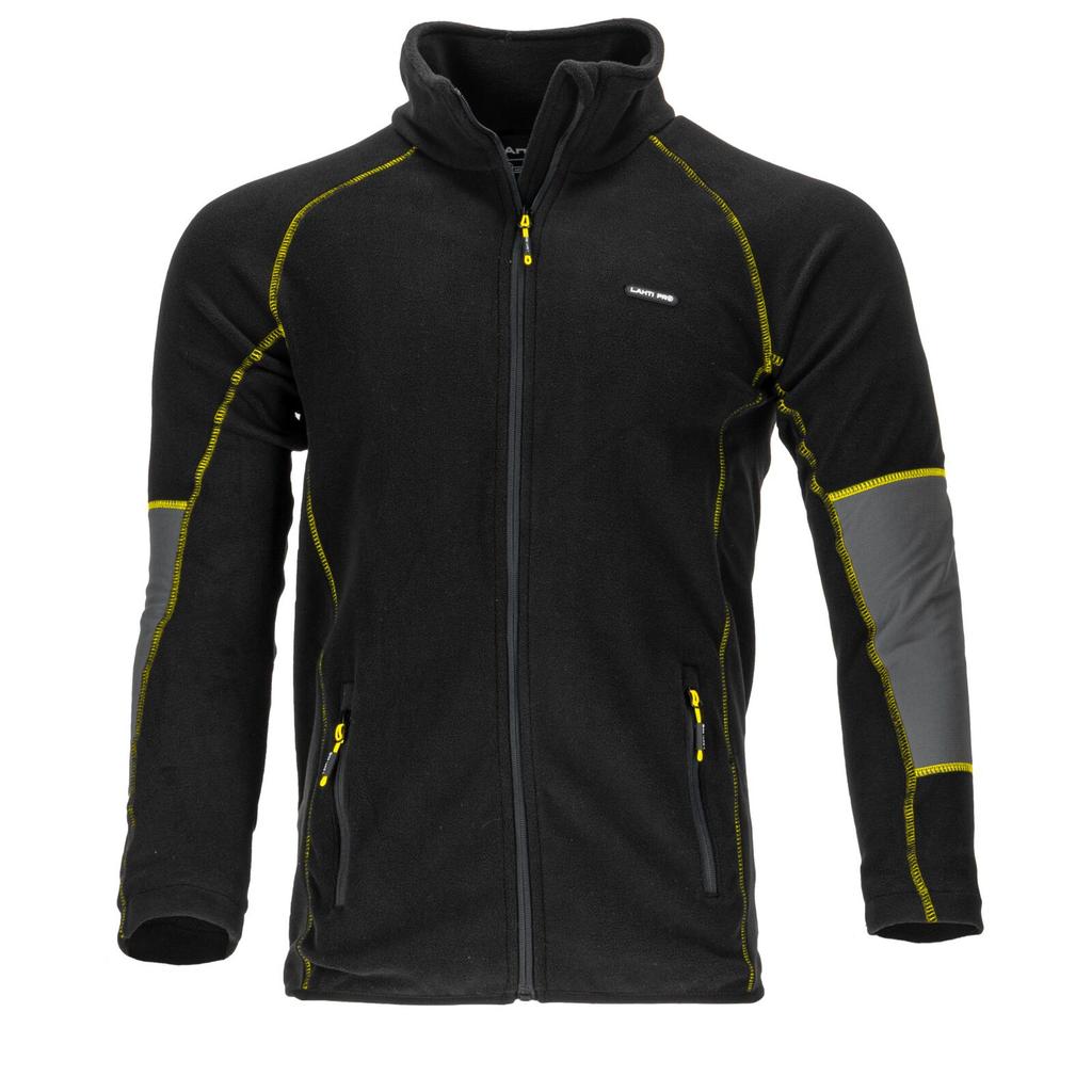 Black Stretch Fleece Sweatshirt, "2Xl", Ce, Lahti
