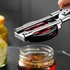 Adjustable Jar Opener Can Opener Stainless Steel Non-Slip Bottle Lid Opener Manual Jar Bottle Bottle Lid  Kitchen Gadget