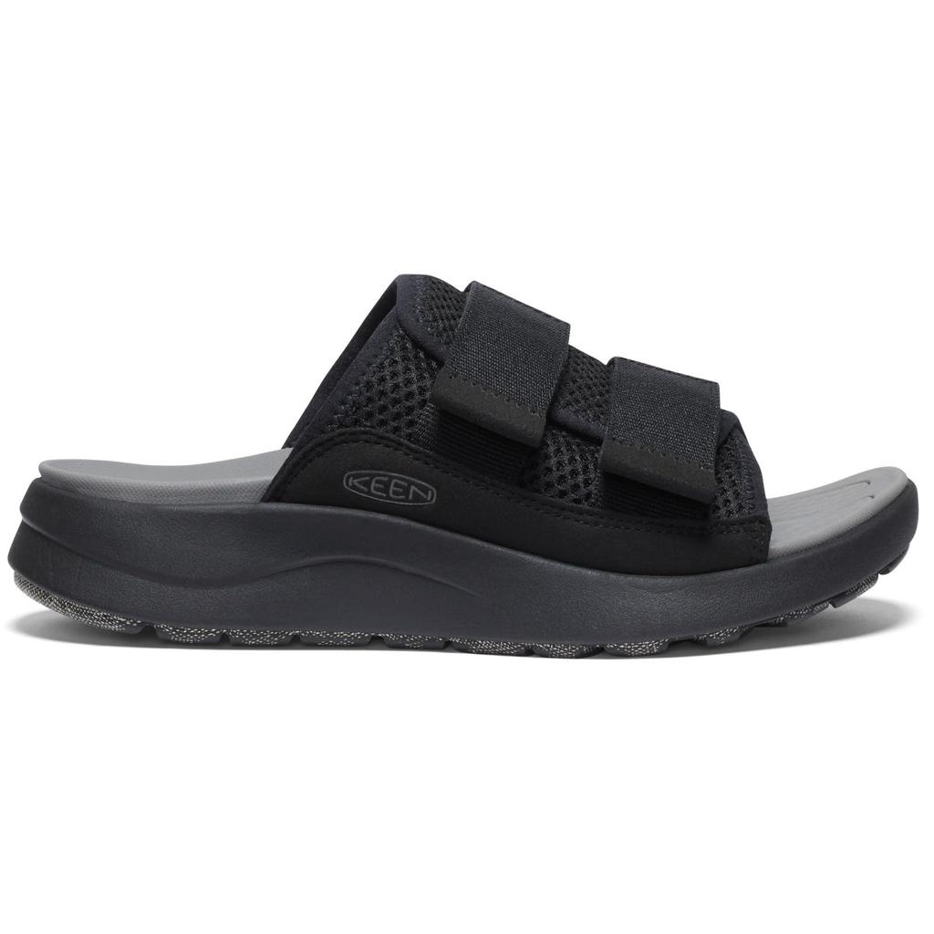 KEEN ELLE SPORT SLIDE cm Women's Sandals, BLACK/BLACK, 24.0
