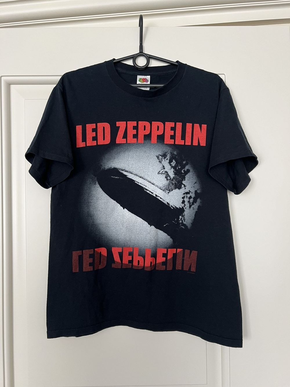 Led Zeppelin Band Tshirt Black Cotton Heavy Unisex Tshirt Reprint S5XL KH6455 XXL