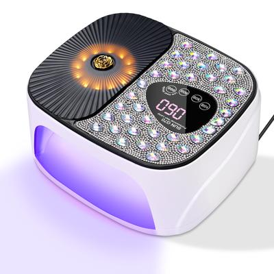 45 LED Gel-Nagellampe Professioneller UV-LED-Nageltrockner mit 4 Timern und Automatiksensor Nagelhärtungslampe Nagelsalon Ausstattung