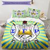 3pcs Sigma SGR Gamma Rho Pattern Bedding Set Duvet Cover Set Includes Duvet Cover &pillowcases, Perfect All Season Bedroom Decoration & Gift