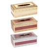 Tissue Box Cover Napkin Paper Holder Case Pumping Paper Case Tissue Holder for Office Kitchen Home Living Room Decoration