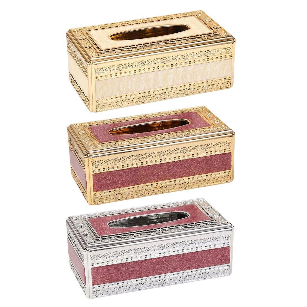 Tissue Box Cover Napkin Paper Holder Case Pumping Paper Case Tissue Holder for Office Kitchen Home Living Room Decoration