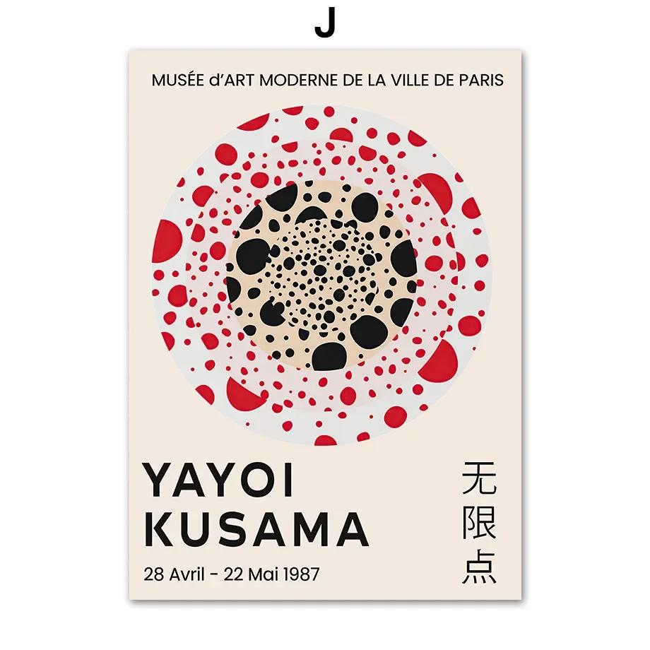 Abstract Picasso Yayoi Kusama Pumpkin Nordic Poster And Prints Wall Art Canvas Painting Wall Pictures For Living Room Home Decor