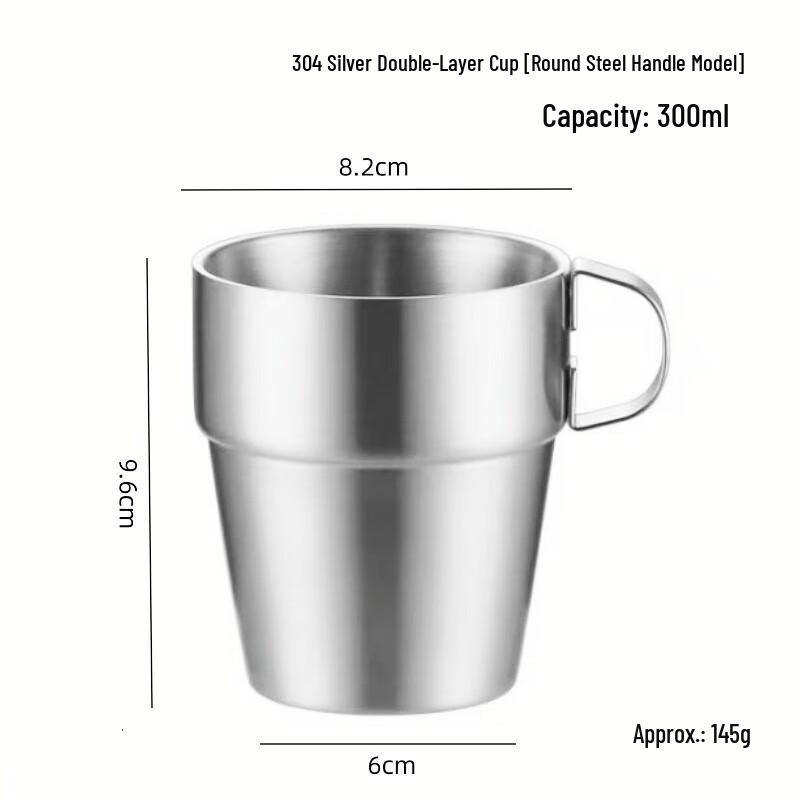 Di Rui En 304 Rostfritt Stål Isolerad Kaffemugg