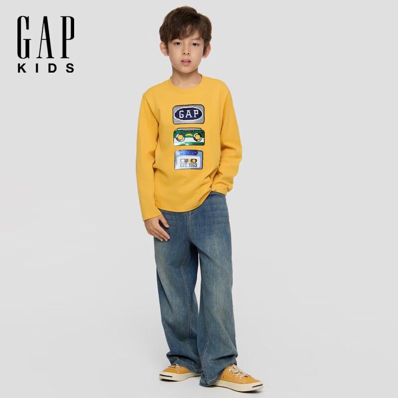

Gap Boys Reversible Sequin Long Sleeve T-Shirt 150/72