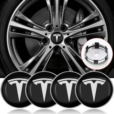 WSGR9 4Pcs 56/60mm Car Wheel Center Hub Cap Car Accessorie For Roadster Invader Coil Mod WYE K80 Model 3 S X Y Style 2021 2022