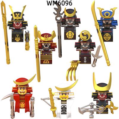 Die mittelalterlichen japanischen Samurai-Modellblöcke MOC Bricks Set Geschenke Spielzeug für Kinder WM6096