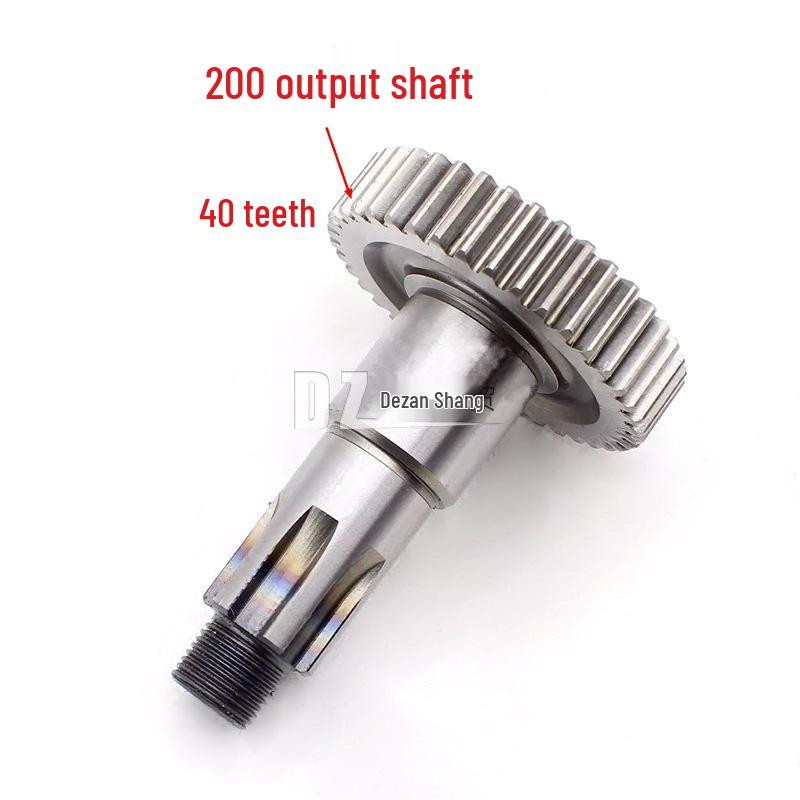 Engine Gear Components for Huayang ATV200-AU200: Shift Teeth, Output Shaft, Input Shaft, Reverse Gear