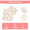 Artoid Mode Green Pink Bunny Rabbit Easter Table Runner, Spring Kitchen Dining Table Decoration for Home Party Decor 13x90 Inch