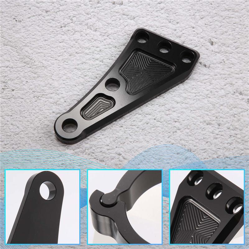 41MM Motorcycle Headlight Mount Bracket CNC Aluminum Alloy Black For Honda Suzuki Fork Tubes M10 Bolt Hole-A87Q