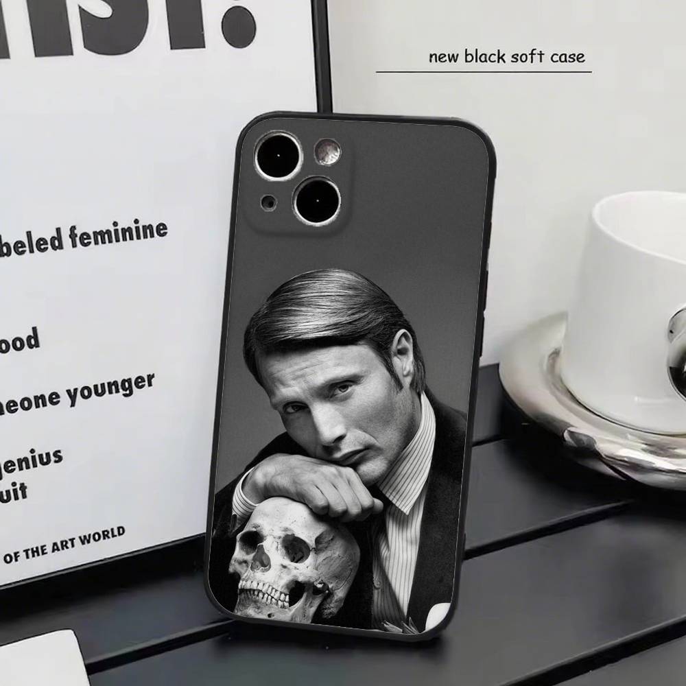 H-Hannibal TV Series Phone Case Silicone Soft For IPhone 17 Air 16 15 14 13 12 11 Plus Pro Max Plus