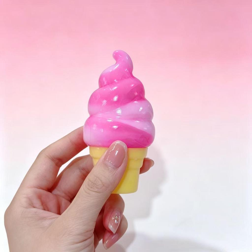 Needoh Squeeze Toy: Maltose Jellyfish with Wiggle Tentacles and Slow-Rebound Ice Cube