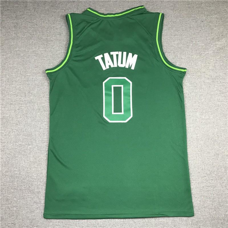 Embroidered Boston Celtics Jersey Tatum 0 Basketball Uniform Men Women Adult