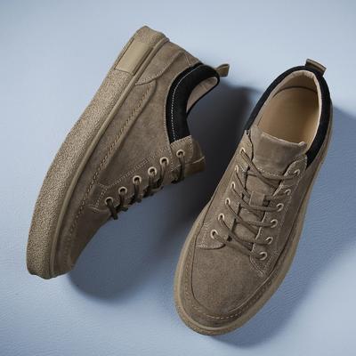 Italienische Marke Herren Wildlederschuhe Outdoor Verschleißfeste Herren Oxford Schuhe Modische Freizeitschuhe Kostenlose Lieferung