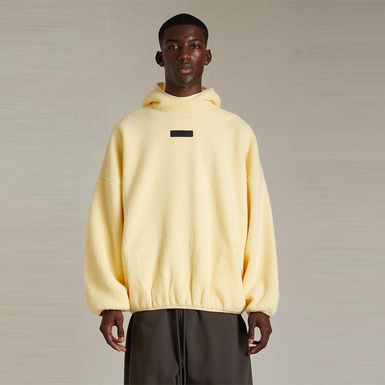 Fear of God Essentials SS24 Pullover Hoodie Men Hoodies Garden-Yellow 202SP244261F