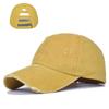 Cap Tongue Duck With Holes Ponytail Washed Baseball Cap Net Cap Cotton Material