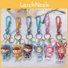 Stylish Acrylic Keychain For Couples Suitable For Cars Bags And Keys Bah-0028