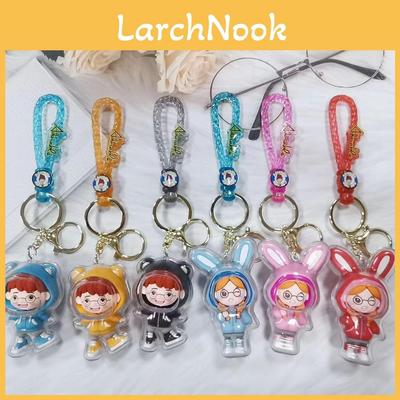 Stylish Acrylic Keychain For Couples Suitable For Cars Bags And Keys Bah-0028