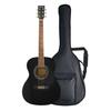 Sepia Crue FG-10/BK Acoustic Guitar, Folk Style, Black, Includes Soft Case and Adjustment Wrench