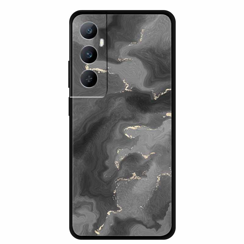 For Realme C65 4G Global C 65 Phone Case Marble Patterns Back Cover TPU Soft Silicone Protector Shield Funda for RealmeC65 Capa