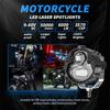 Car Motorcycle Spotlight LED Dual Color External Spotlight Far & Near Off-road Vehicle Truck Motorcycle Modified Work Headlight