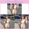 Summer Korean Style Sleeveless Crop Top And High Waist Shorts Set With Pvc Fabric For Women
