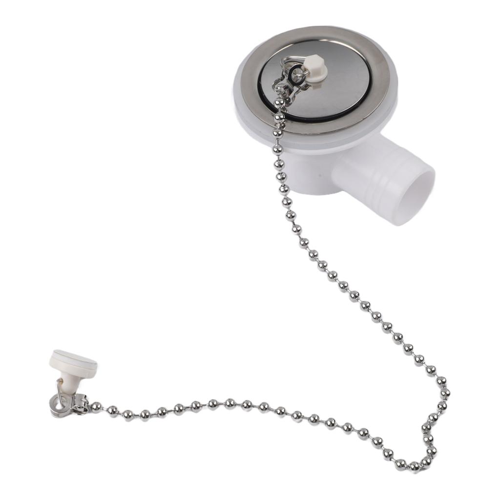 1 Pc RV Sink Drainer Elbow:76*59*49MM,Straight Head:59*54MM Connector Sewer Adapter For Camper Replacement Accessories