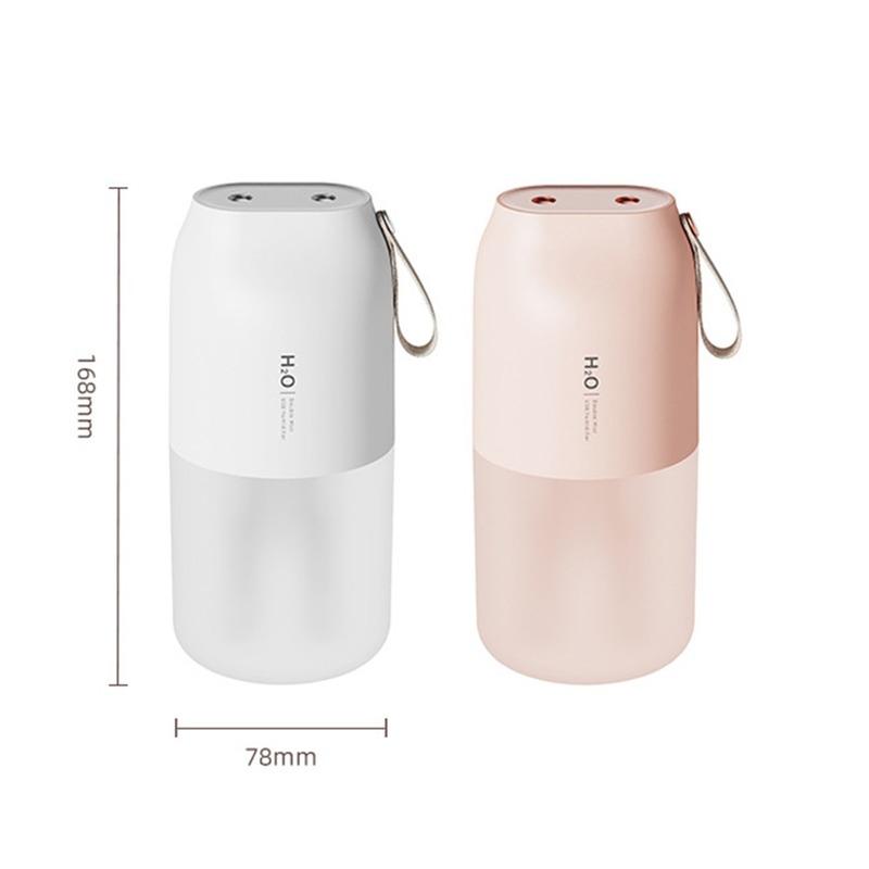 Double Nozzle Air Humidifier Wireless Aroma Diffuser 2000mAh Battery Rechargeable Essential Oil Diffuser Mist Maker Humidifier