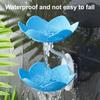 3Pcs Wall Mount Lotus Soap Dish Double Layers Quick Drain No Drill