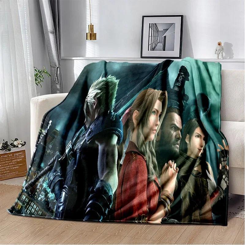 Fashion Final Fantasy Series Game Soft Plush Blanket,Flannel Blanket Throw Blanket For Living Room Bedroom Bed Sofa Picnic