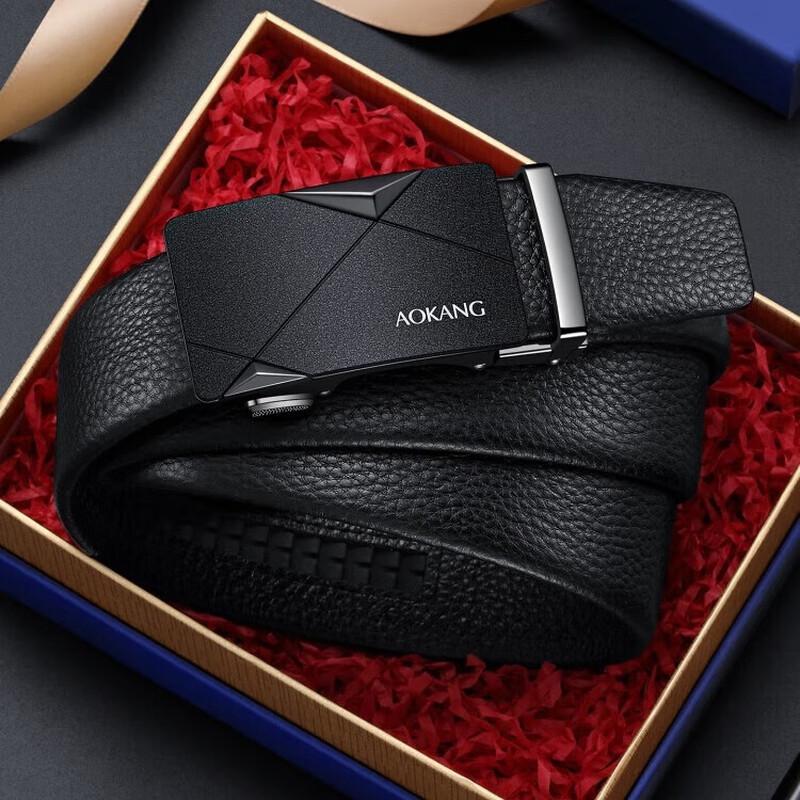 

Aokang Men s Genuine Leather Business Belt 120cm