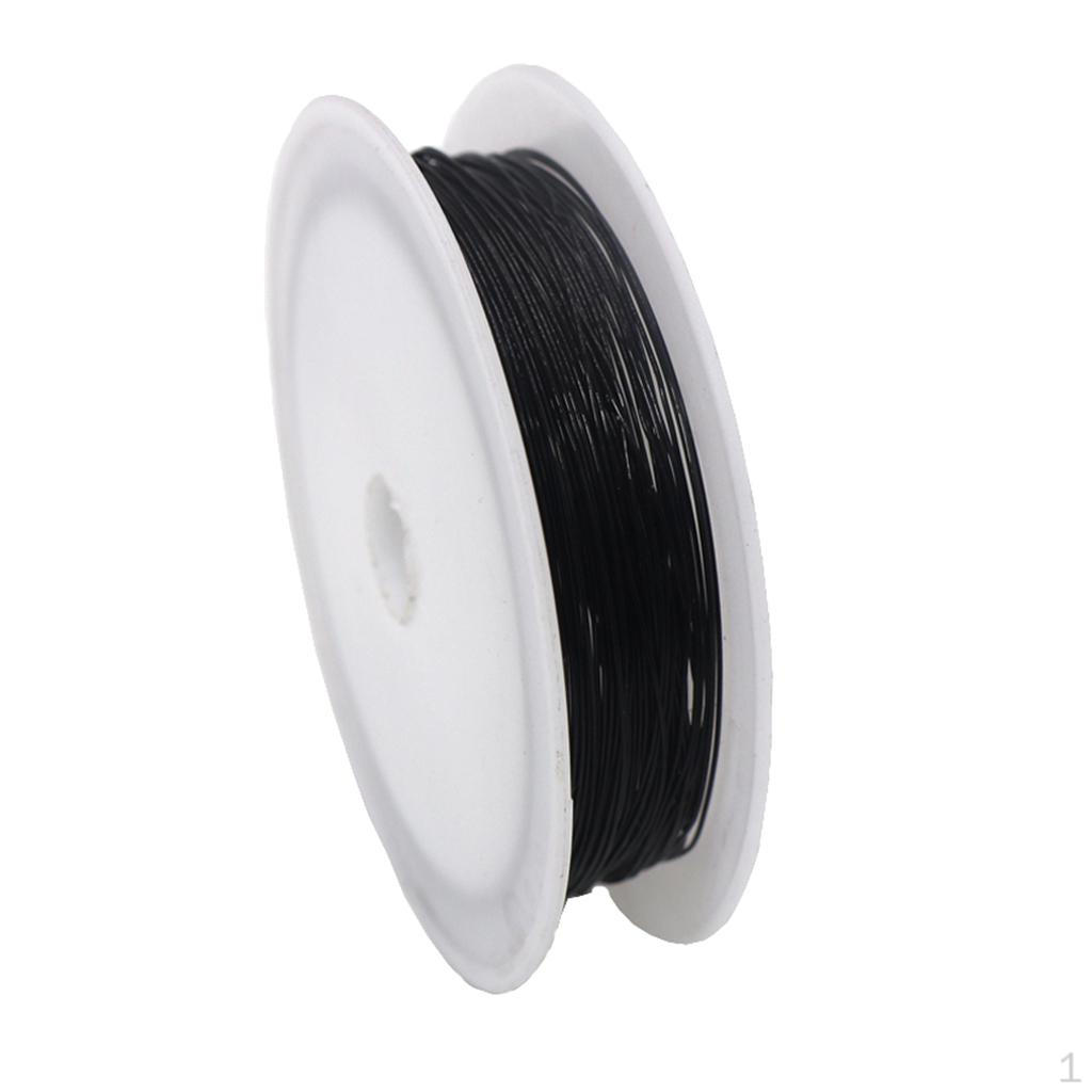 

10 M / Roll Metal Craft Iron Wire For Jewelry Findings Making DIY Decoration Black