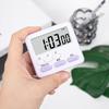 1Pcs Digital Display Kitchen Timer Cooking Alarm Clock Countdown Stopwatch Sleep Time Manager For Kids Students Home Use