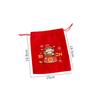 Creative Gift Velvet Snack Storage Pouch Gift Decoration Amulet Blessing Sachets Pendant silk bag Happy New Year Lucky Bag