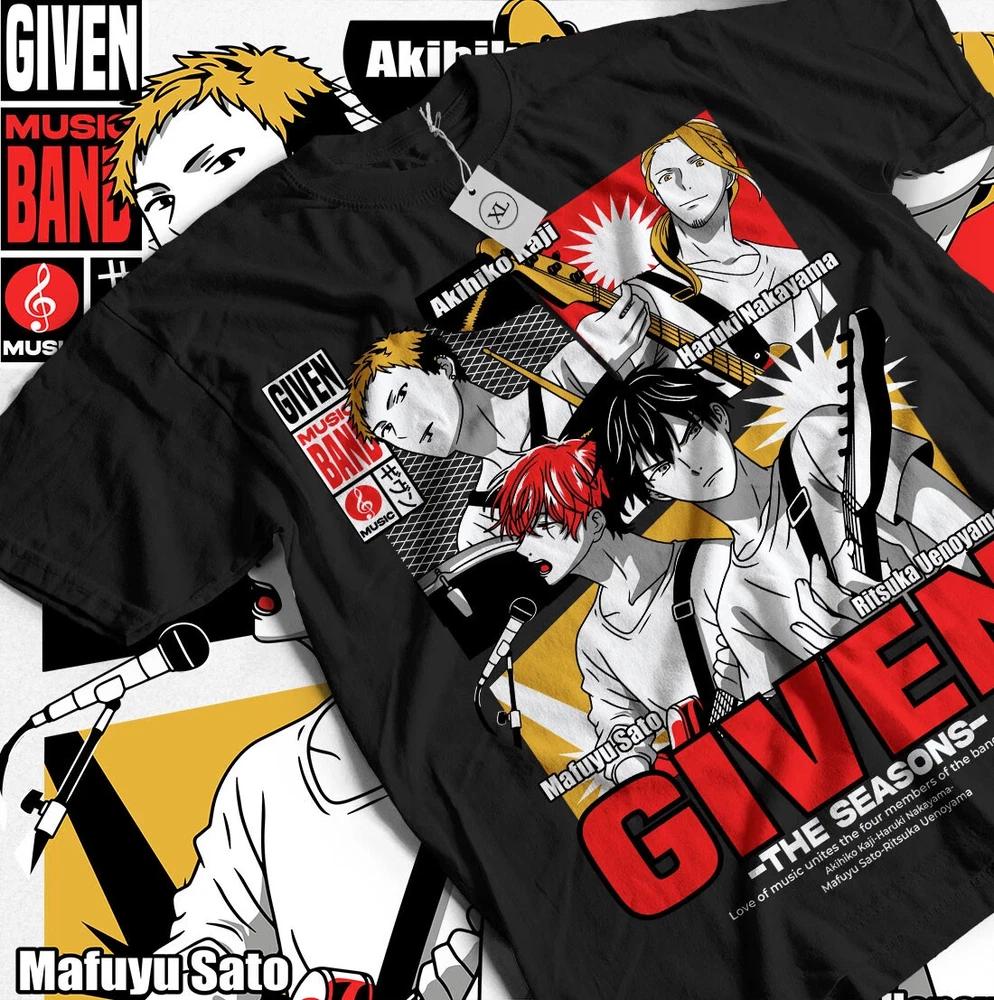 Given Tshirt Sato Mafuyu Kawaii Akihiko Kaji Nakayama Girl Gift Shirt All Size S