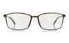 OWNDAYS Blue Light Blocking Fashion Glasses for Men and Desk UV Glasses, Women, Square, Lightweight, Work, Protection, PC2007N-2S-C4